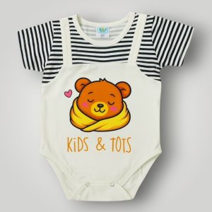 Soft Lycra Cotton Baby Romper / Keeper – 4 Cute Designs - 0 to 12 Months