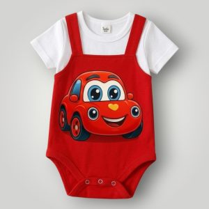 Soft Lycra Cotton Baby Romper / Keeper – 4 Cute Designs | 0 to 12 Months