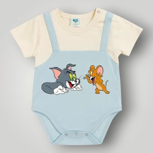 Soft Lycra Cotton Baby Romper / Keeper – 4 Cute Designs